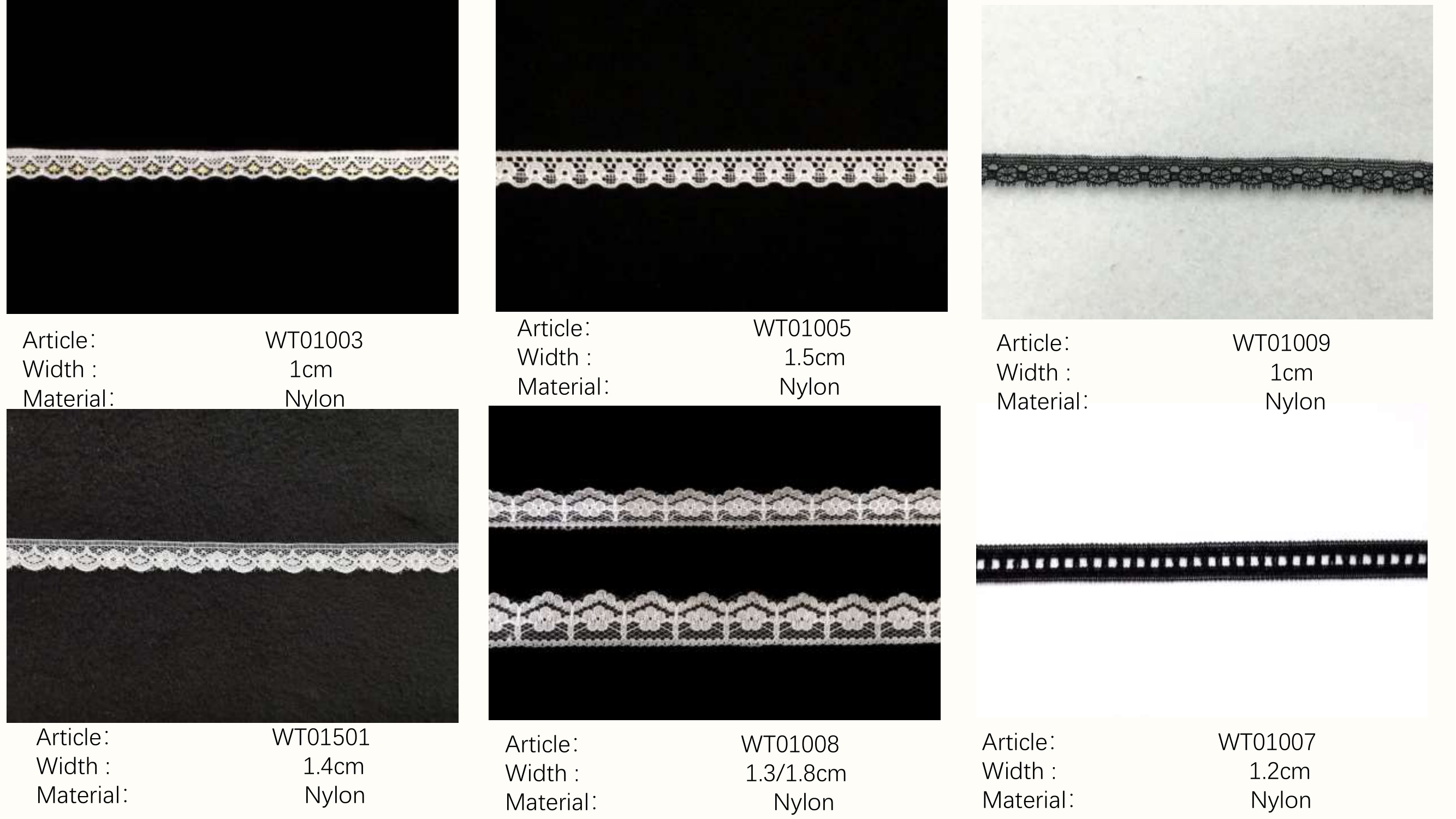 WT01003–WT01501 · 1.0–1.4 cm